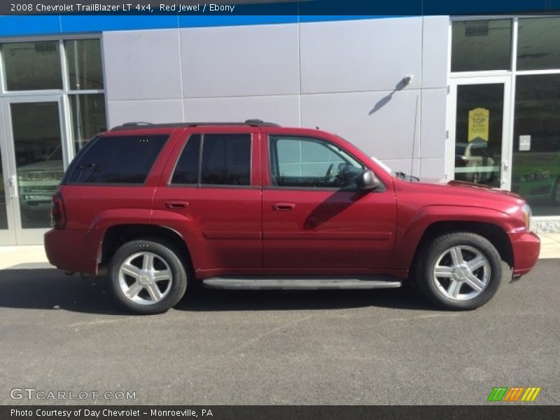Red Jewel / Ebony 2008 Chevrolet TrailBlazer LT 4x4