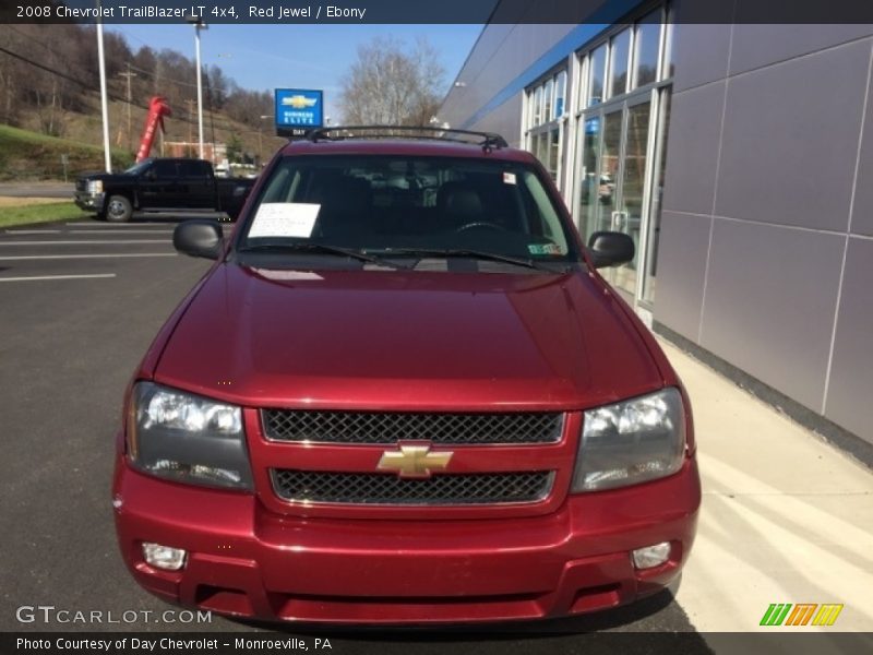 Red Jewel / Ebony 2008 Chevrolet TrailBlazer LT 4x4
