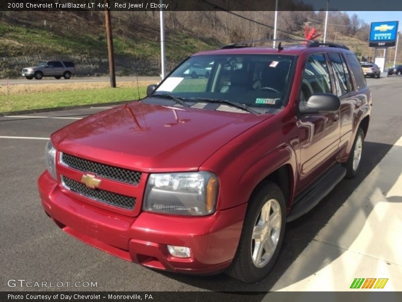 Red Jewel / Ebony 2008 Chevrolet TrailBlazer LT 4x4