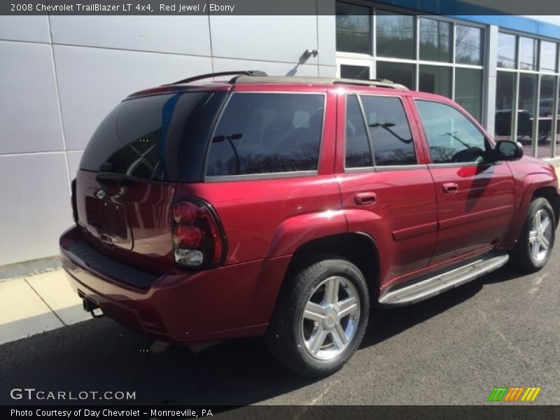 Red Jewel / Ebony 2008 Chevrolet TrailBlazer LT 4x4