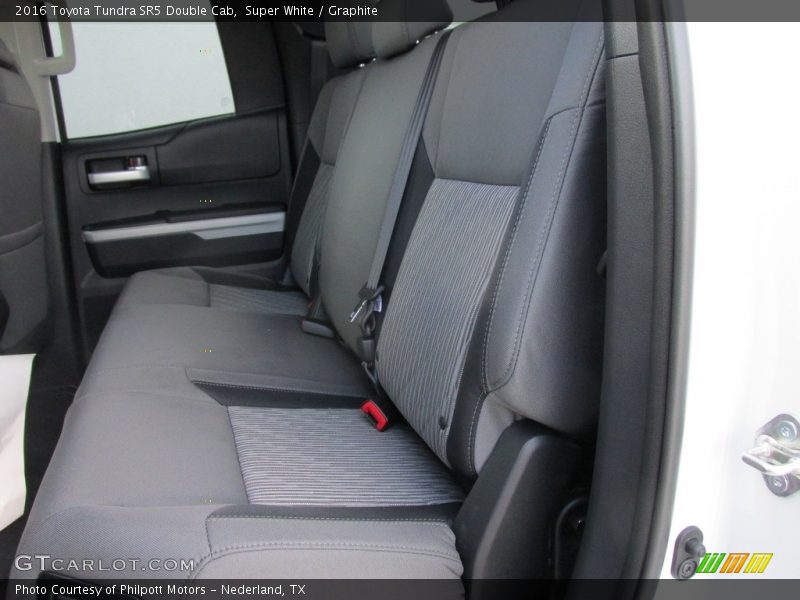Super White / Graphite 2016 Toyota Tundra SR5 Double Cab