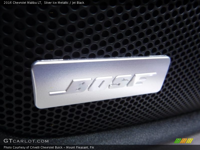 Silver Ice Metallic / Jet Black 2016 Chevrolet Malibu LT