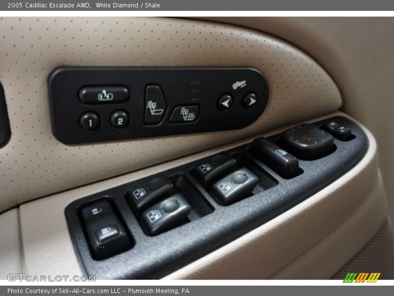 White Diamond / Shale 2005 Cadillac Escalade AWD