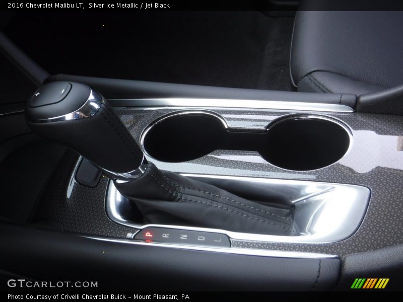 Silver Ice Metallic / Jet Black 2016 Chevrolet Malibu LT