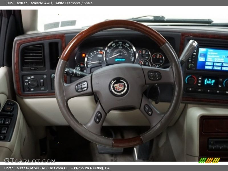 White Diamond / Shale 2005 Cadillac Escalade AWD
