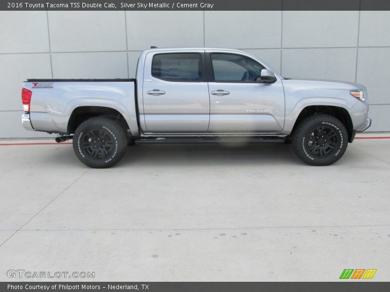  2016 Tacoma TSS Double Cab Silver Sky Metallic