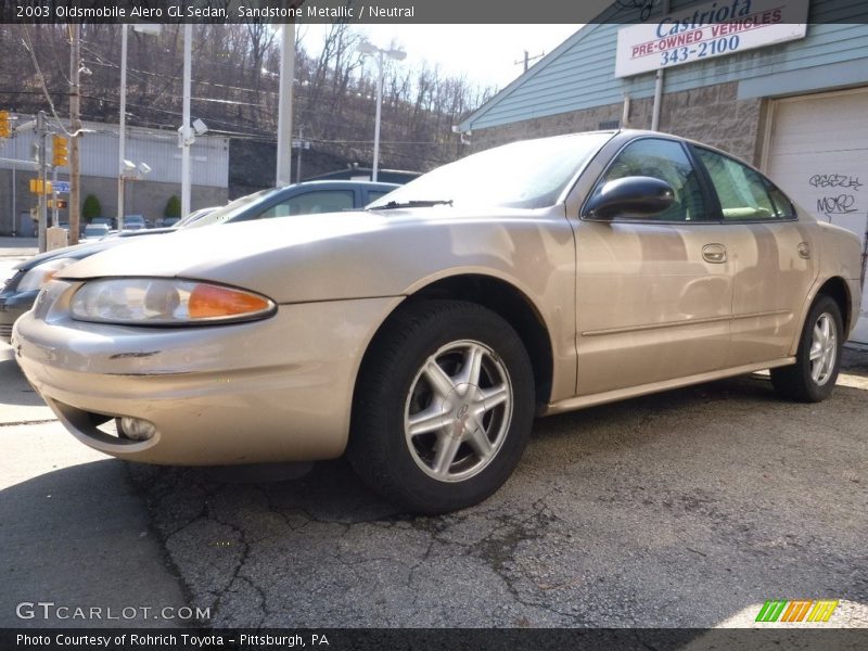 Sandstone Metallic / Neutral 2003 Oldsmobile Alero GL Sedan