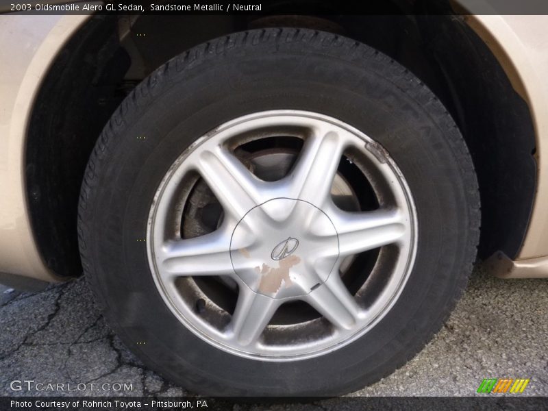 Sandstone Metallic / Neutral 2003 Oldsmobile Alero GL Sedan