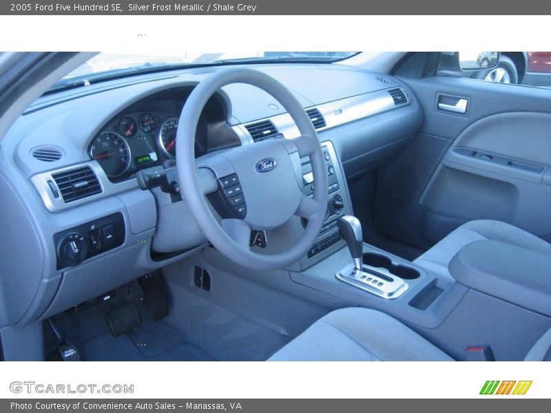 Silver Frost Metallic / Shale Grey 2005 Ford Five Hundred SE