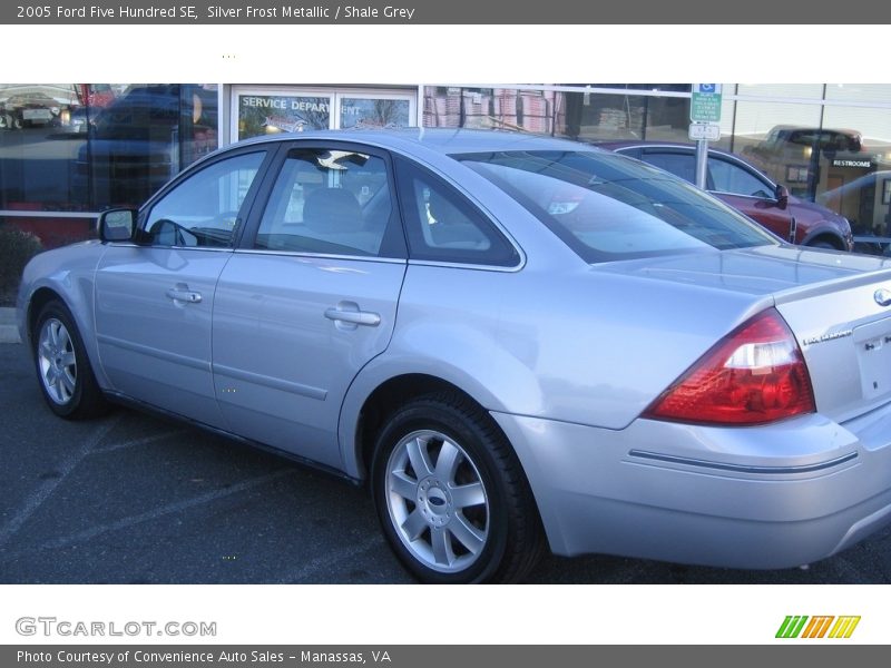 Silver Frost Metallic / Shale Grey 2005 Ford Five Hundred SE