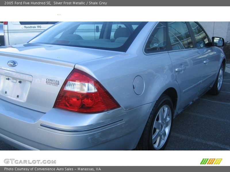 Silver Frost Metallic / Shale Grey 2005 Ford Five Hundred SE