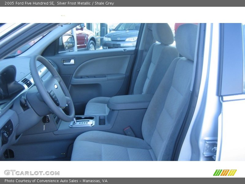 Silver Frost Metallic / Shale Grey 2005 Ford Five Hundred SE