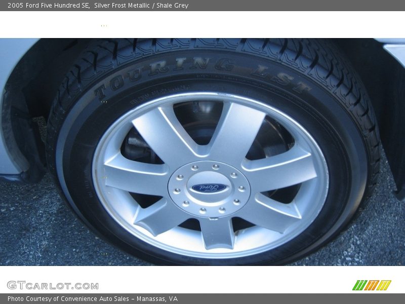 Silver Frost Metallic / Shale Grey 2005 Ford Five Hundred SE