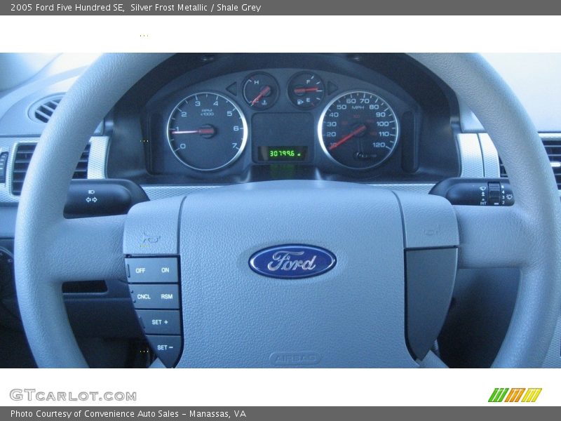 Silver Frost Metallic / Shale Grey 2005 Ford Five Hundred SE