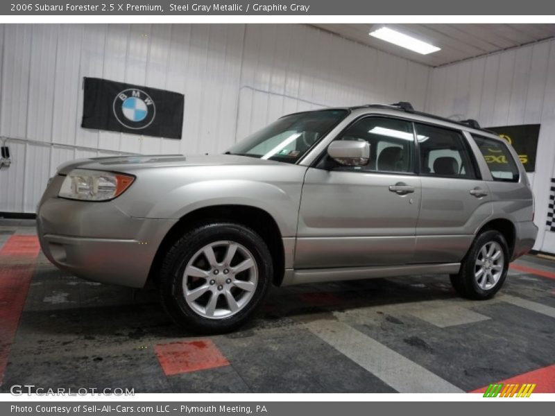 Steel Gray Metallic / Graphite Gray 2006 Subaru Forester 2.5 X Premium