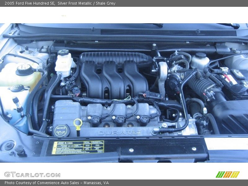 Silver Frost Metallic / Shale Grey 2005 Ford Five Hundred SE