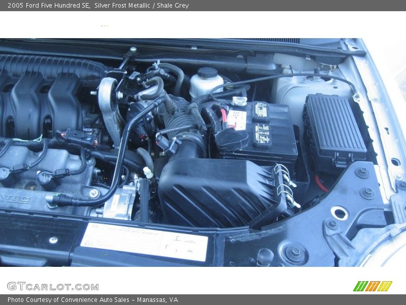 Silver Frost Metallic / Shale Grey 2005 Ford Five Hundred SE