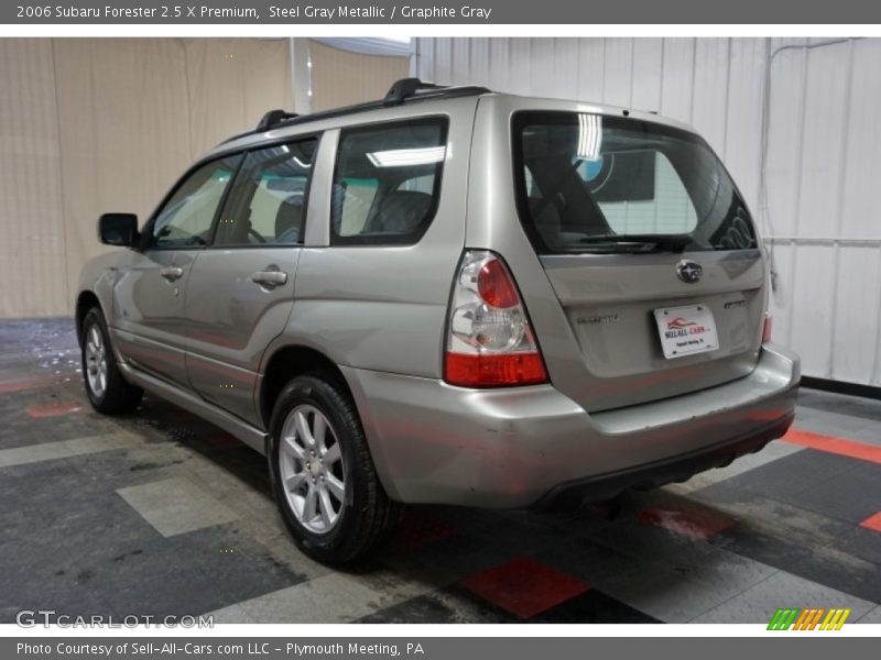 Steel Gray Metallic / Graphite Gray 2006 Subaru Forester 2.5 X Premium