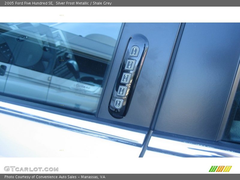 Silver Frost Metallic / Shale Grey 2005 Ford Five Hundred SE