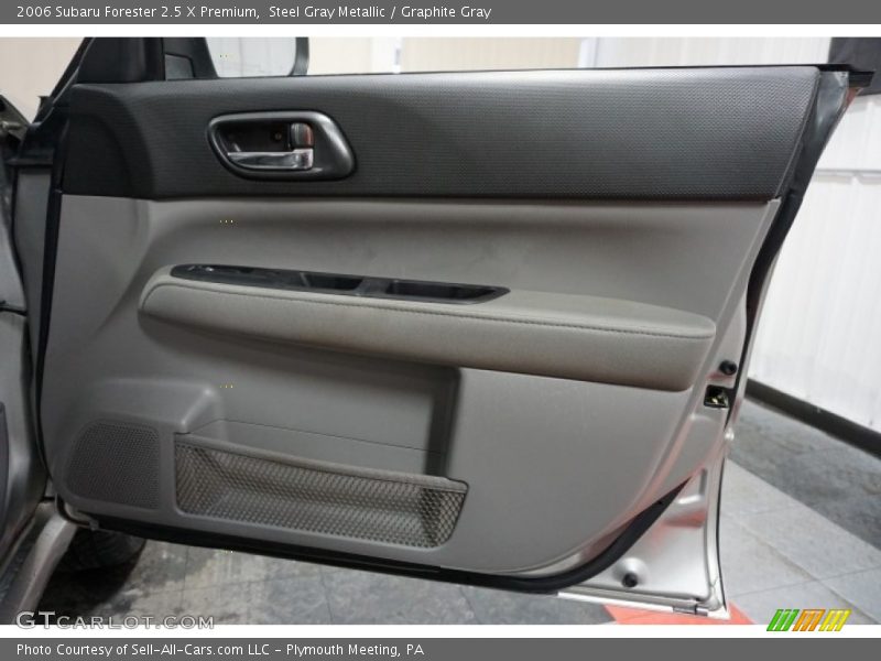 Steel Gray Metallic / Graphite Gray 2006 Subaru Forester 2.5 X Premium