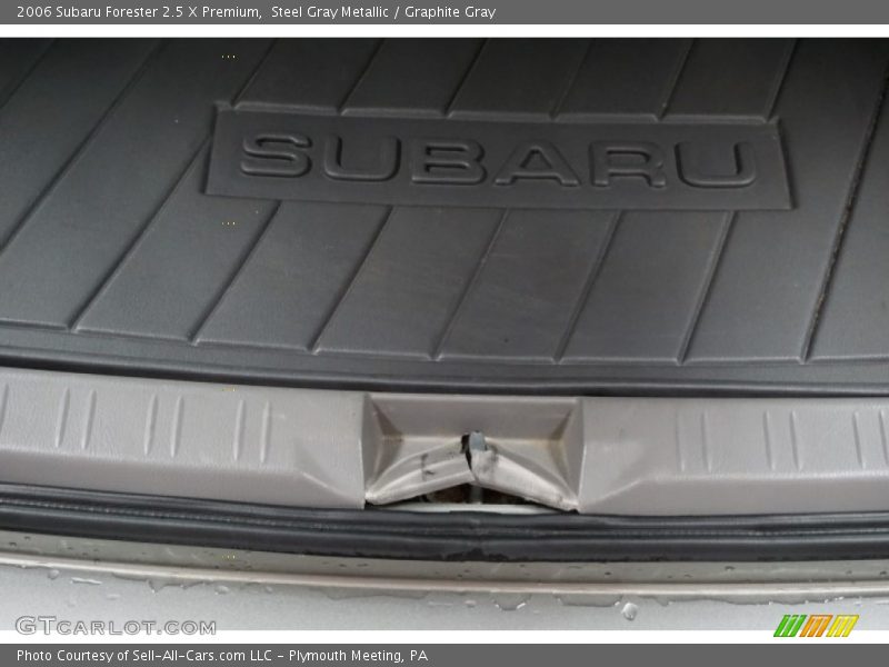 Steel Gray Metallic / Graphite Gray 2006 Subaru Forester 2.5 X Premium