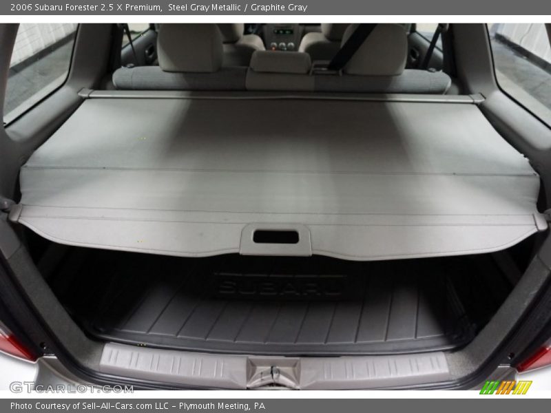 Steel Gray Metallic / Graphite Gray 2006 Subaru Forester 2.5 X Premium