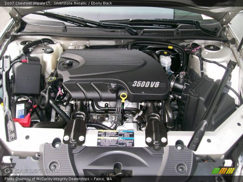 Silverstone Metallic / Ebony Black 2007 Chevrolet Impala LT