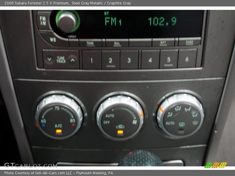 Steel Gray Metallic / Graphite Gray 2006 Subaru Forester 2.5 X Premium