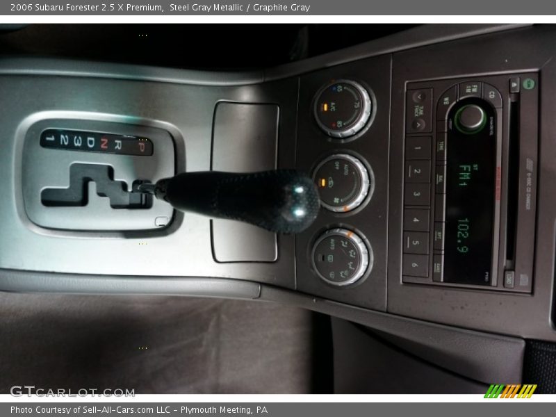 Steel Gray Metallic / Graphite Gray 2006 Subaru Forester 2.5 X Premium
