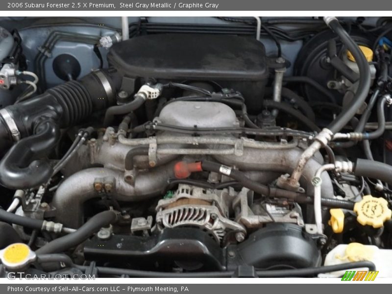 Steel Gray Metallic / Graphite Gray 2006 Subaru Forester 2.5 X Premium