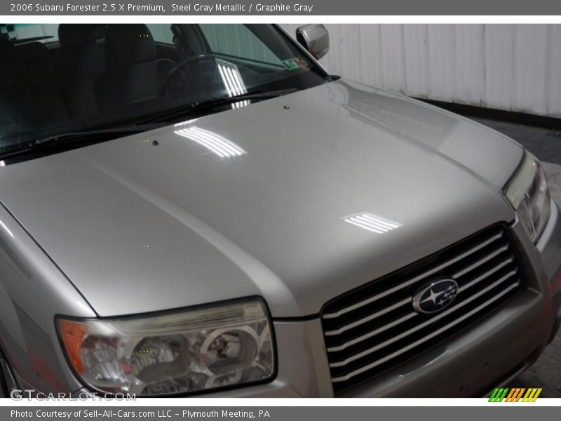 Steel Gray Metallic / Graphite Gray 2006 Subaru Forester 2.5 X Premium