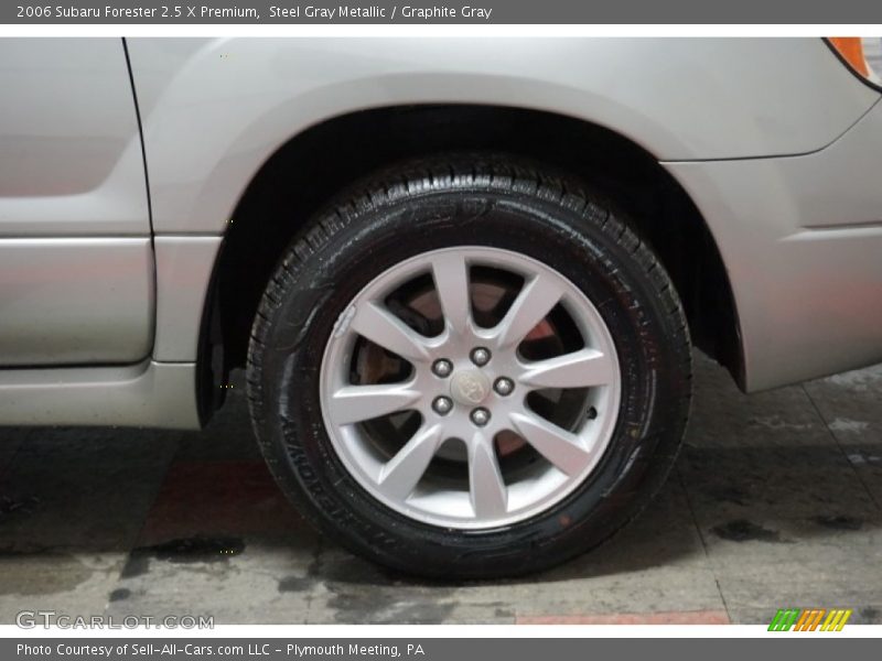 Steel Gray Metallic / Graphite Gray 2006 Subaru Forester 2.5 X Premium