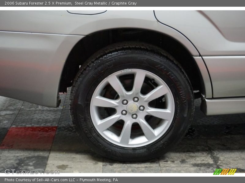 Steel Gray Metallic / Graphite Gray 2006 Subaru Forester 2.5 X Premium