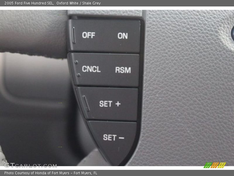 Oxford White / Shale Grey 2005 Ford Five Hundred SEL