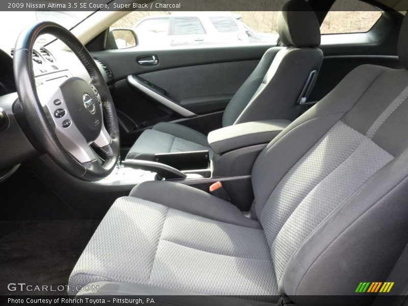 Super Black / Charcoal 2009 Nissan Altima 3.5 SE Coupe