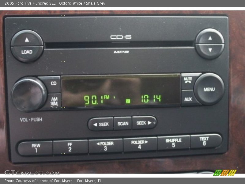 Oxford White / Shale Grey 2005 Ford Five Hundred SEL