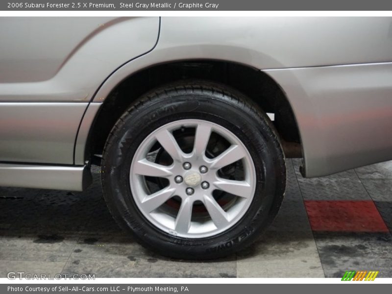 Steel Gray Metallic / Graphite Gray 2006 Subaru Forester 2.5 X Premium