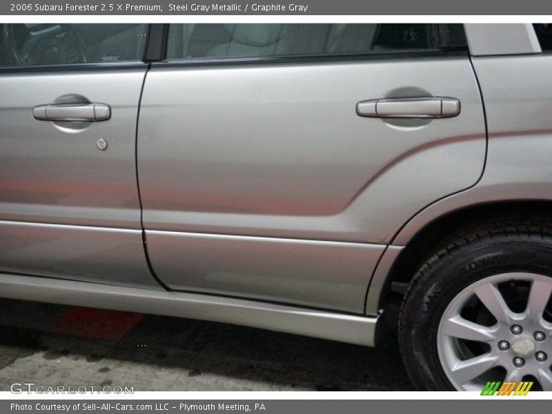 Steel Gray Metallic / Graphite Gray 2006 Subaru Forester 2.5 X Premium