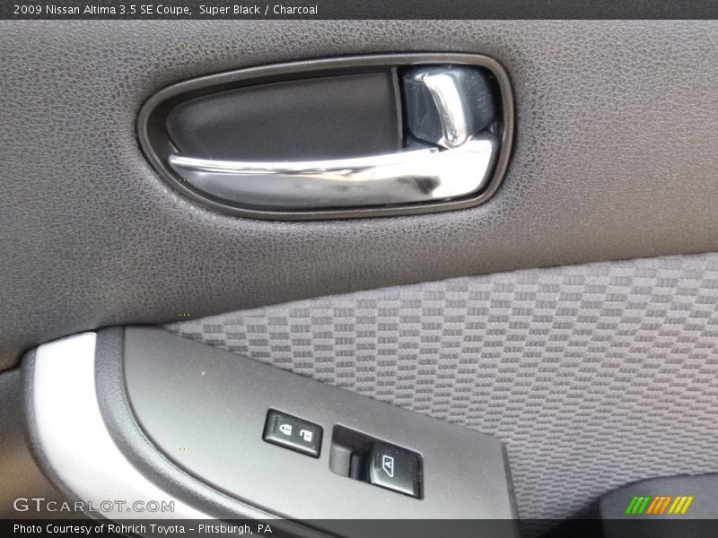 Super Black / Charcoal 2009 Nissan Altima 3.5 SE Coupe