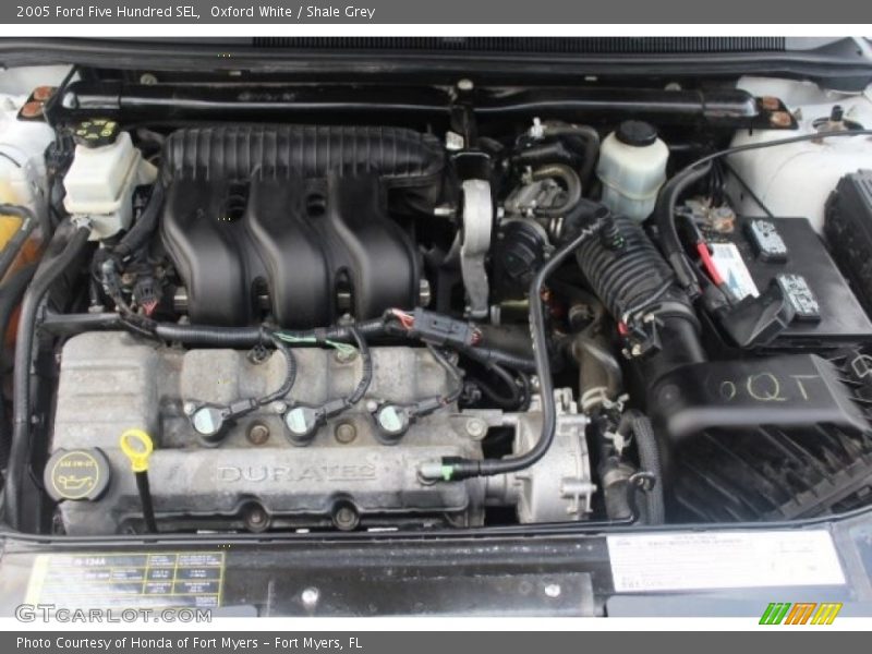 Oxford White / Shale Grey 2005 Ford Five Hundred SEL