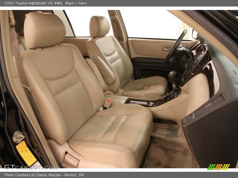 Black / Ivory 2003 Toyota Highlander V6 4WD