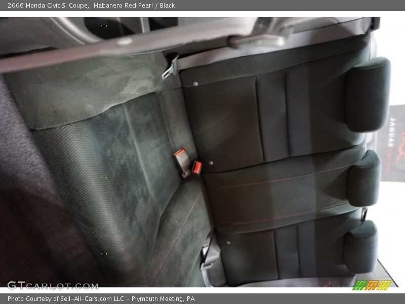 Habanero Red Pearl / Black 2006 Honda Civic Si Coupe