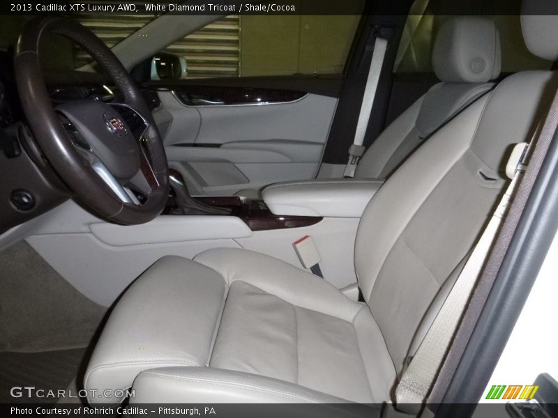 White Diamond Tricoat / Shale/Cocoa 2013 Cadillac XTS Luxury AWD