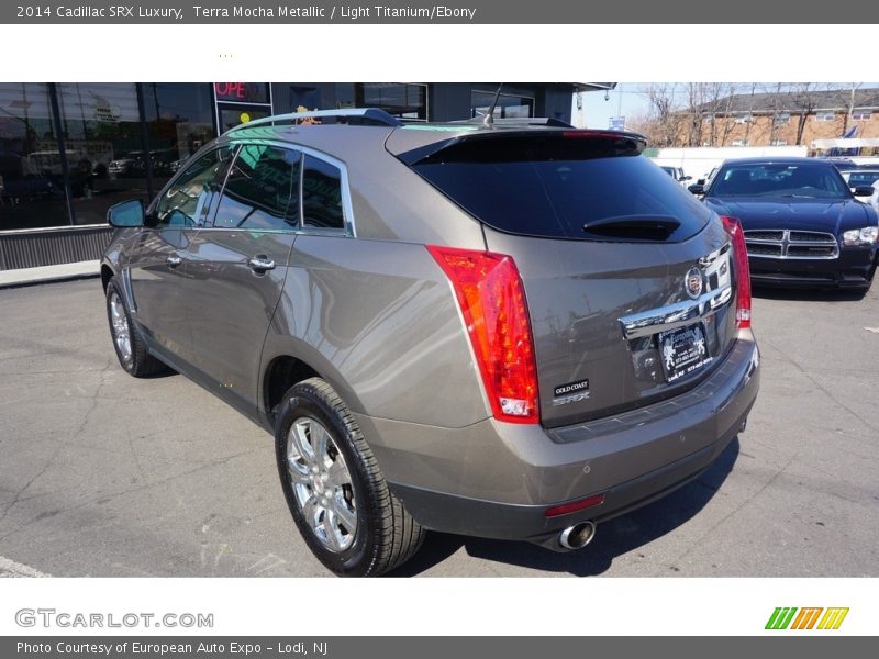 Terra Mocha Metallic / Light Titanium/Ebony 2014 Cadillac SRX Luxury