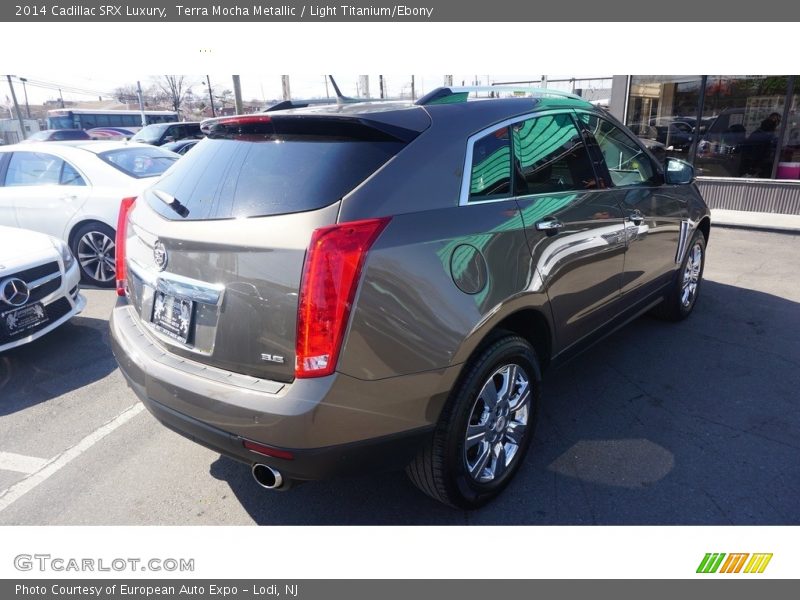 Terra Mocha Metallic / Light Titanium/Ebony 2014 Cadillac SRX Luxury