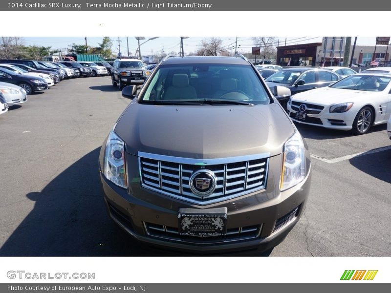 Terra Mocha Metallic / Light Titanium/Ebony 2014 Cadillac SRX Luxury