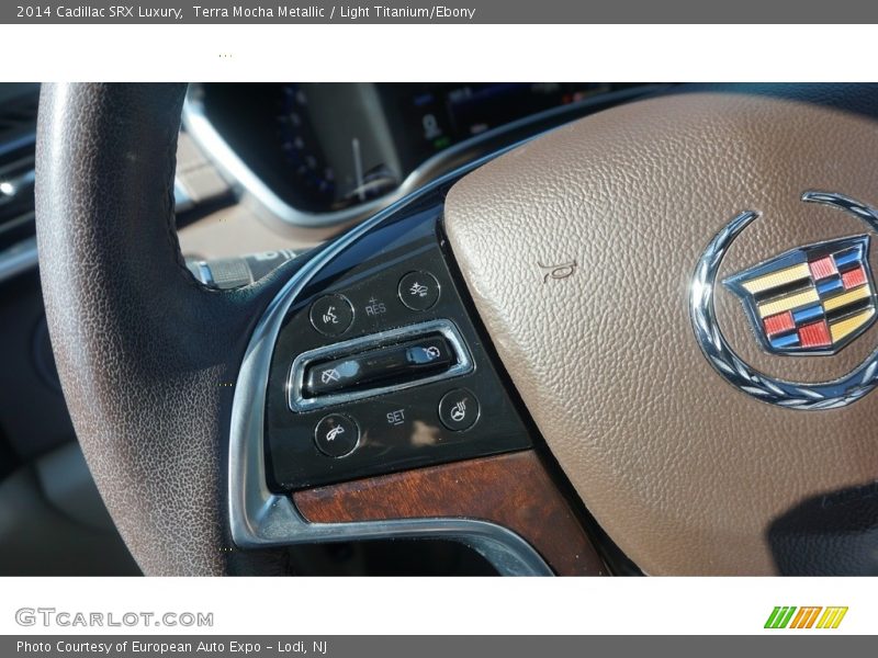 Terra Mocha Metallic / Light Titanium/Ebony 2014 Cadillac SRX Luxury