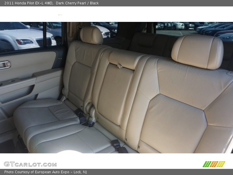 Dark Cherry Pearl / Black 2011 Honda Pilot EX-L 4WD