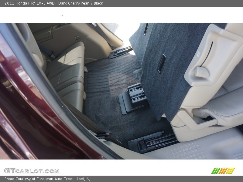 Dark Cherry Pearl / Black 2011 Honda Pilot EX-L 4WD