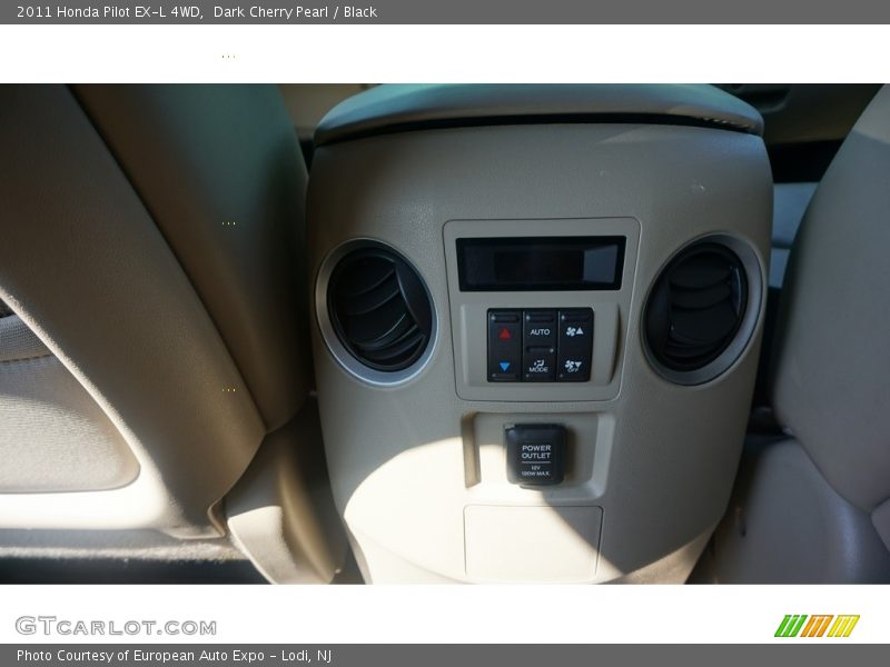 Dark Cherry Pearl / Black 2011 Honda Pilot EX-L 4WD